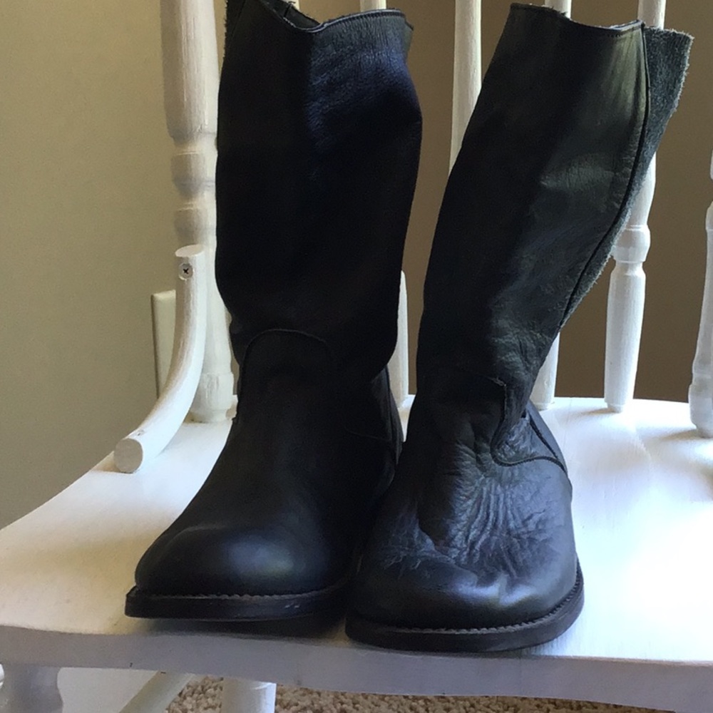 NEW ANOUK BLACK BOOTS/Style Junita